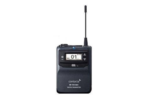 RF-TX1-865 przenośny nadajnik RF, 865MHz
