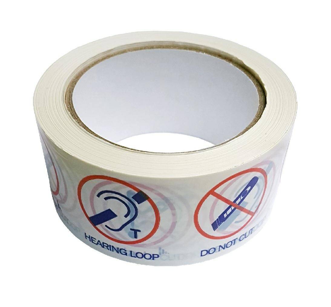 TAPE-WARNING samoprzylepna taśma instalacyjna/ostrzegawcza, 50m