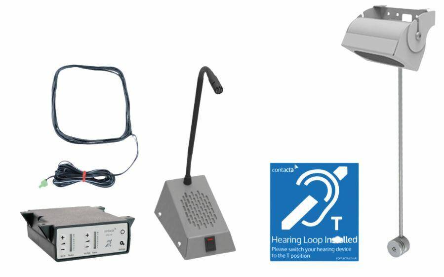 STS-K064 zestaw interkomowy z głośnikiem i mikrofonem wandaloodpornym — Interkomy kasowe
