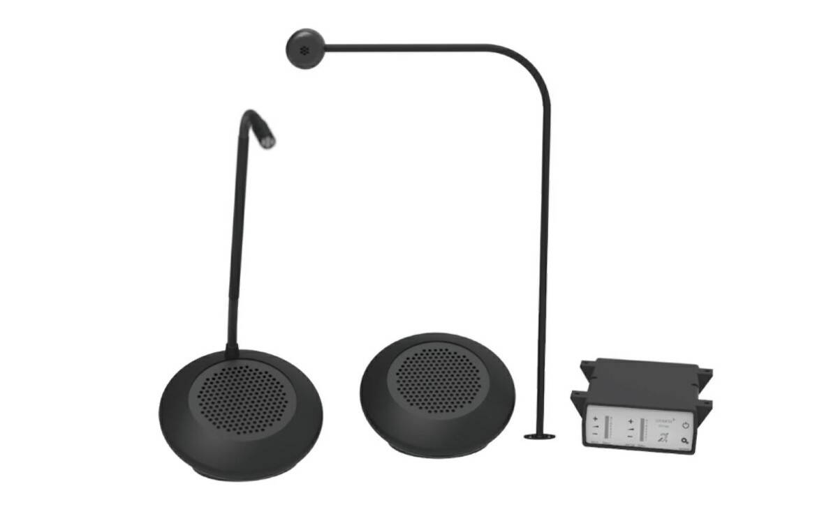 STS-K072-L prosty system interkomowy z opcją pętli indukcyjnej — Interkomy kasowe