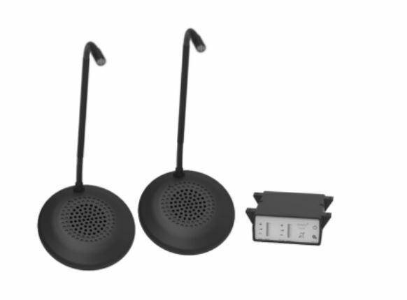 STS-K073-L prosty system interkomowy z opcją pętli indukcyjnej — Interkomy kasowe